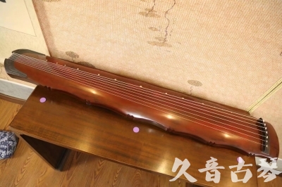 山东省●久音古琴  ●典藏系列 20230726 [红洒金竹节]
