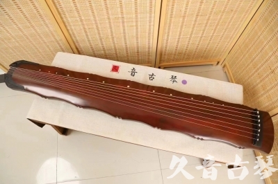 山东省●久音古琴  ●典藏系列 20240524 [红洒金竹节]